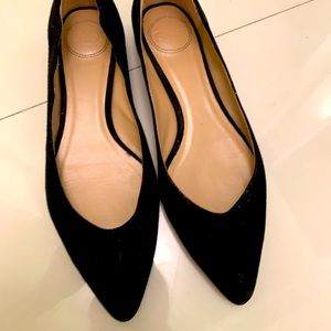 Chloe black suede shoes, 37, new